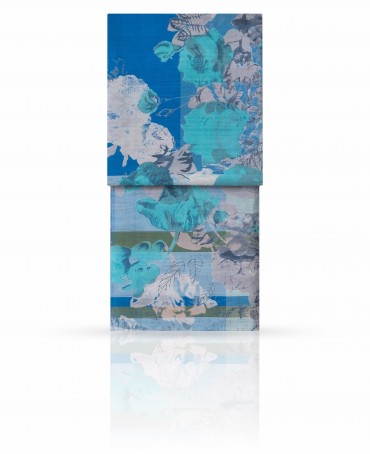 Палантин Женский SN-WATER.FL/BLUE.DULL